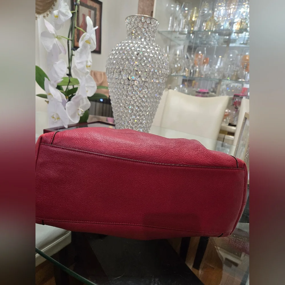 Coach EDIE Pebbled Leather Hobo/Shoulder bag - Picture 14 of 16